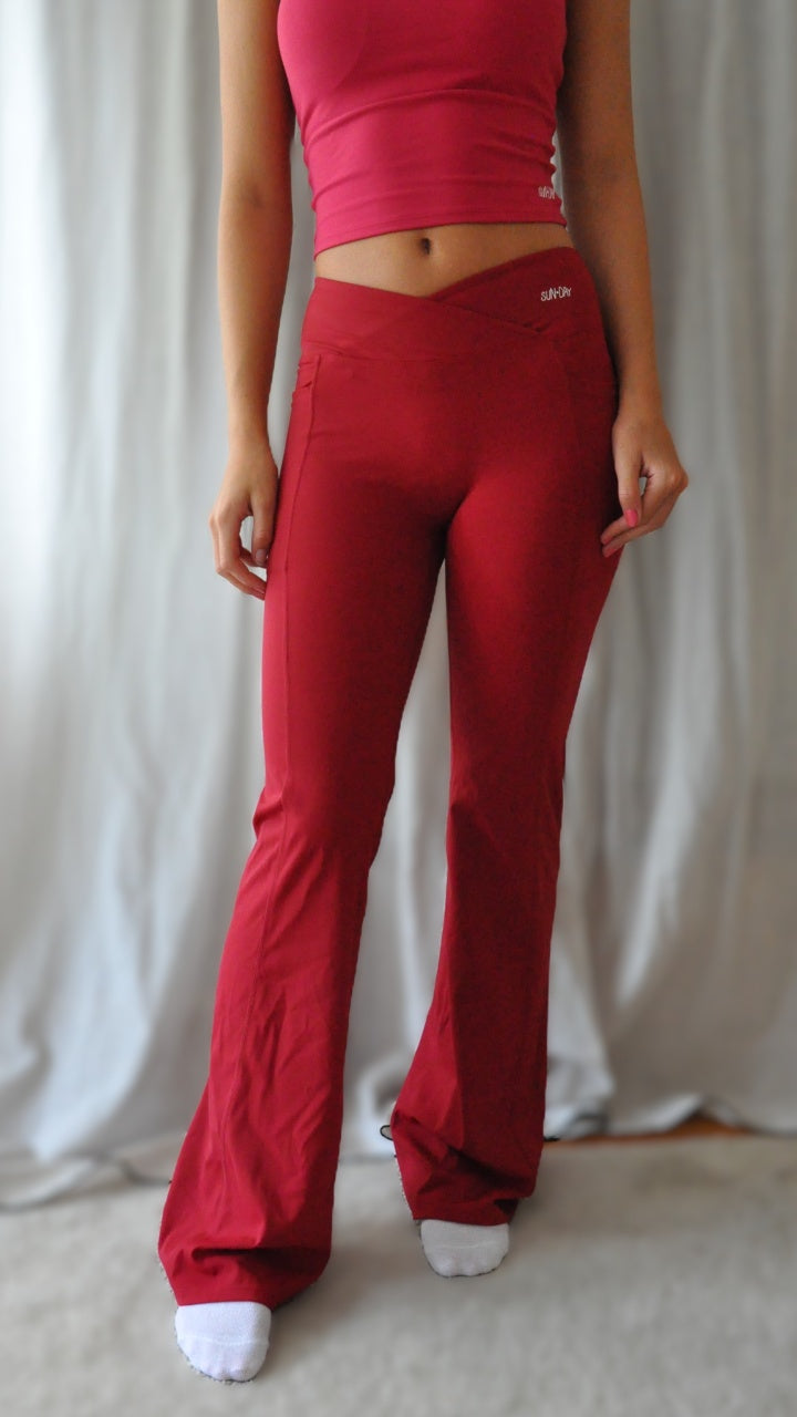V-shape Flare Tights